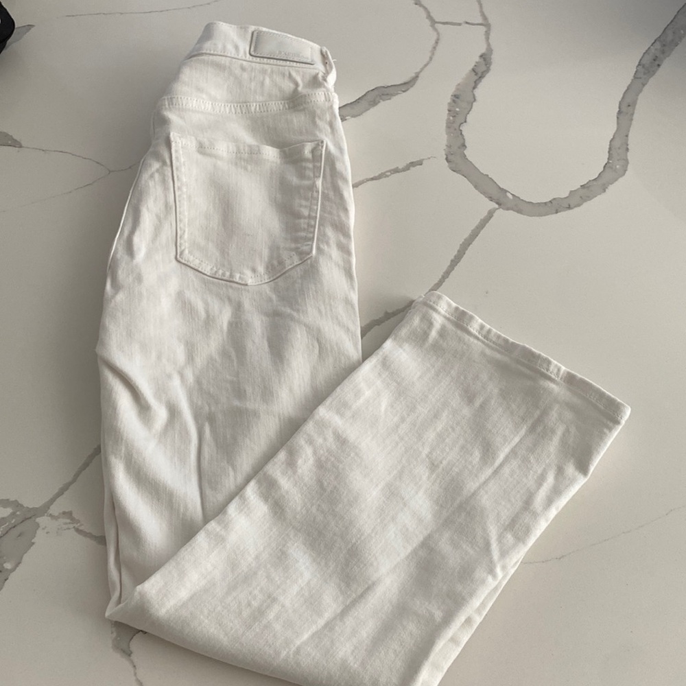 Express cropped flare jeans